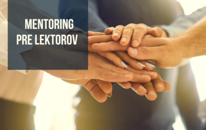 Mentoring pre lektorov