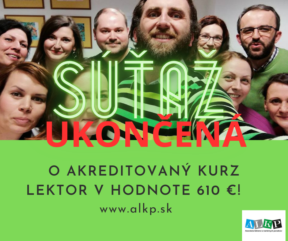 Poznáme výhercu súťaže!