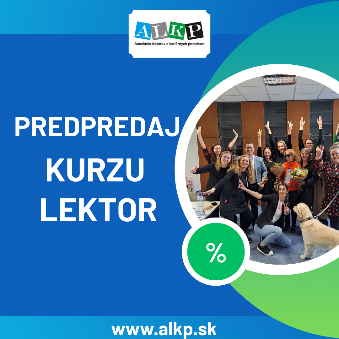 Predpredaj kurzu LEKTOR je spustený! Predpredaj kurzu LEKTOR je spustený!